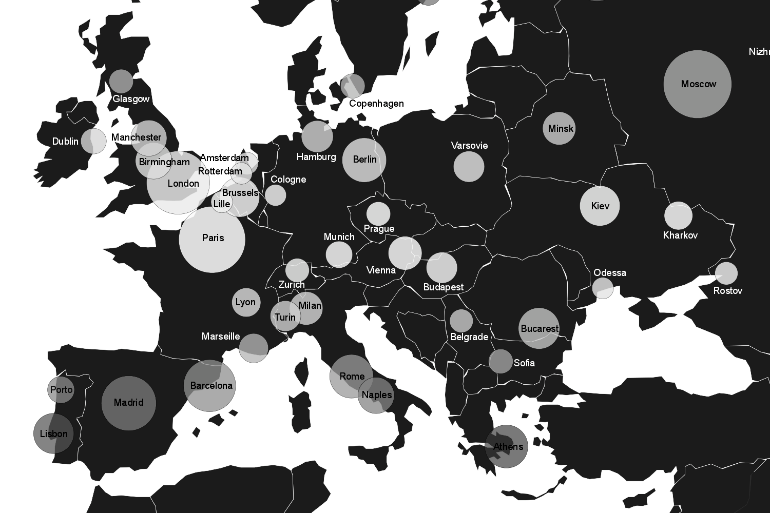 [Archives cartographiques] Un exemple de mégalomanie géopolitique et urbanistique !