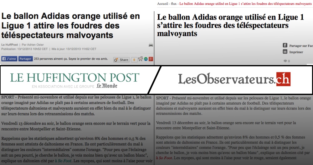 Média plagiaire : “Les Observateurs” et la systématique du copier/coller