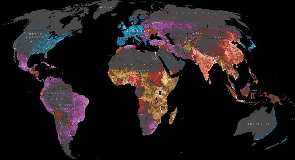 Fascination pour la cartographie : une carte équivoque du National Geographic