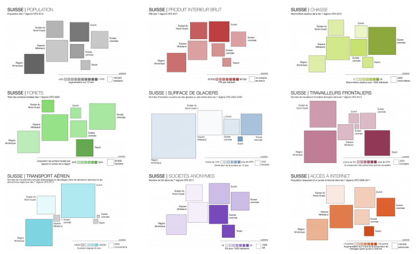 Statistiques : 15 cartes pour comprendre la Suisse des régions