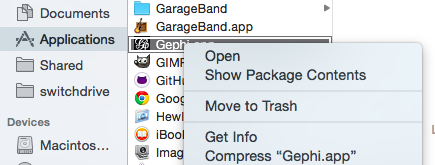 Gephi Package
