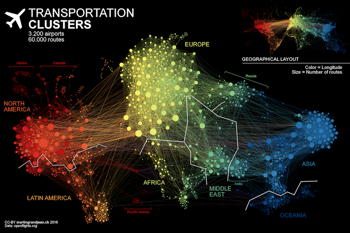 Connected World: Untangling the Air Traffic Network